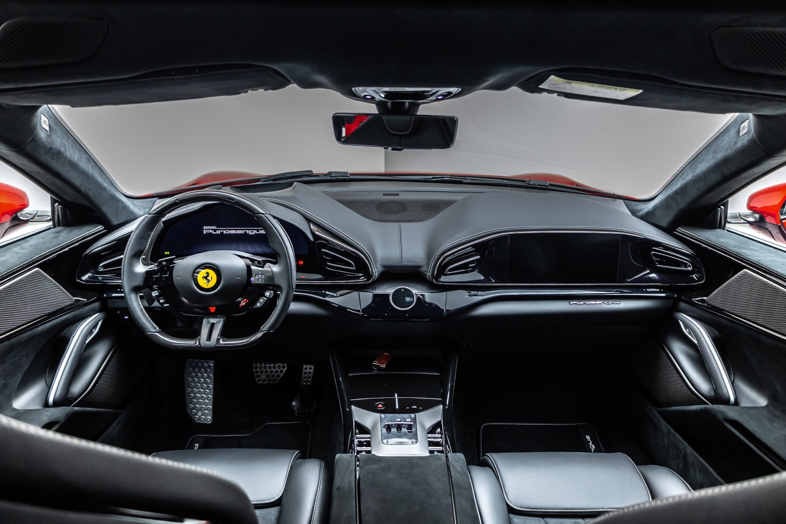 2024 FERRARI PUROSANGUE | FULL CARBON | DAYTONA BLACK | VENTILATED SEATS | SPECIAL DESIGN SEATS | HI
